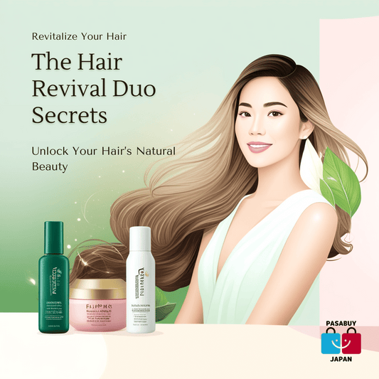 The Hair Revival Duo: 2 Japanese Secrets for Luscious, Healthy Tresses