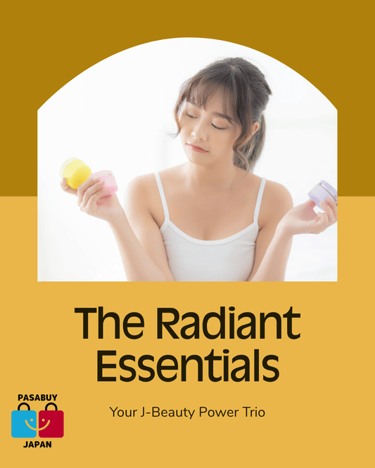 The Radiant Essentials: Your J-Beauty Power Trio for Head-to-Toe Luminosity