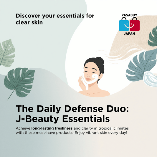 The Daily Defense Duo: J-Beauty Essentials for Clear Skin & All-Day Freshness in the Tropics
