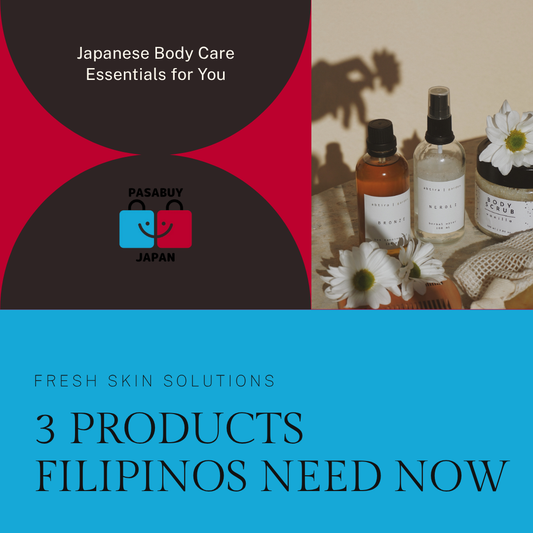 3 Japanese Body Care Products Filipinos Need to Fight Dryness in Hot, Humid Weather