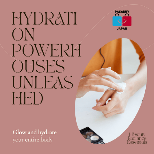 The Hydration Powerhouses: Mega-Sized J-Beauty Staples for Head-to-Toe Radiance