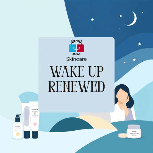 Wake Up Renewed: Your J-Beauty Overnight Arsenal for Clear & Radiant Skin