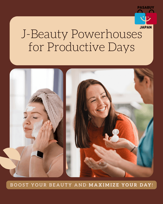 The 2-Minute Miracle Workers: J-Beauty Powerhouses for Your Most Productive Day