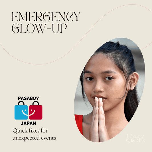 The 'Emergency Glow-Up': J-Beauty's Quick Fix Kit for Unexpected Events