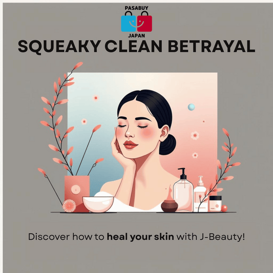 The 'Squeaky Clean' Betrayal: Why Harsh Foams Are Stripping Your Skin (And How J-Beauty Heals It)