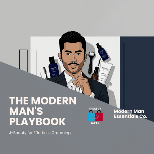 The Modern Man's Playbook: J-Beauty Essentials for Effortless Grooming & Confidence