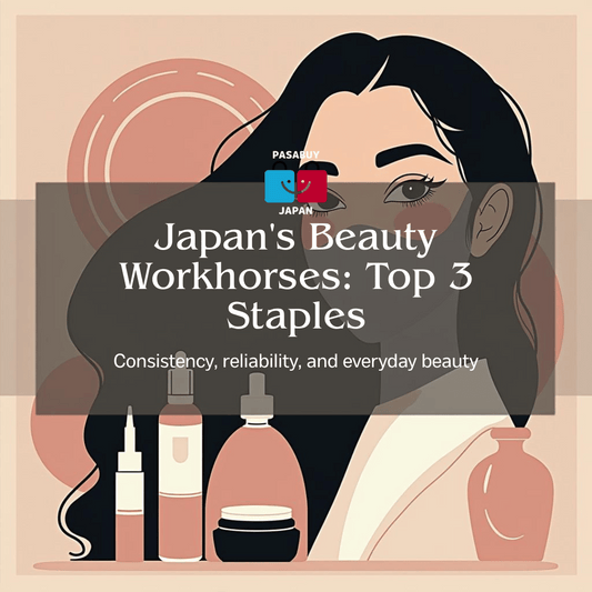 Japan's Beauty Workhorses: 3 Consistently Top-Ranked J-Beauty Staples You Can't Live Without