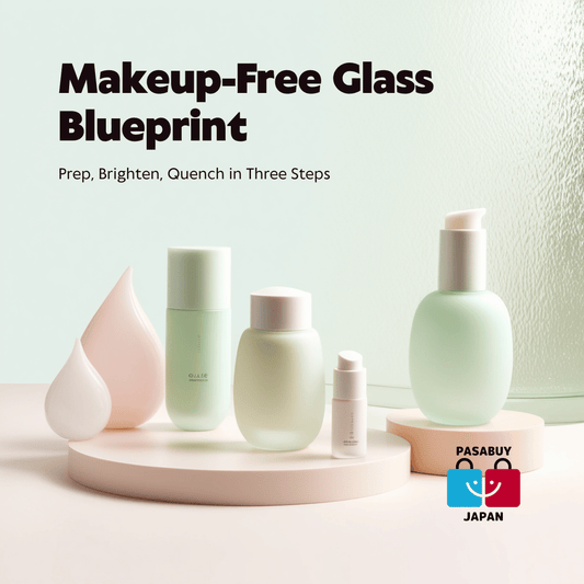 Makeup-Free Glass: Prep, Brighten, Quench — A Three-Step J-Beauty Blueprint