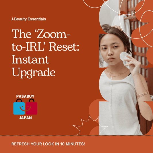 The ‘Zoom-to-IRL’ Reset: A 3-Piece J-Beauty Kit for Instant Upgrade in 10 Minutes