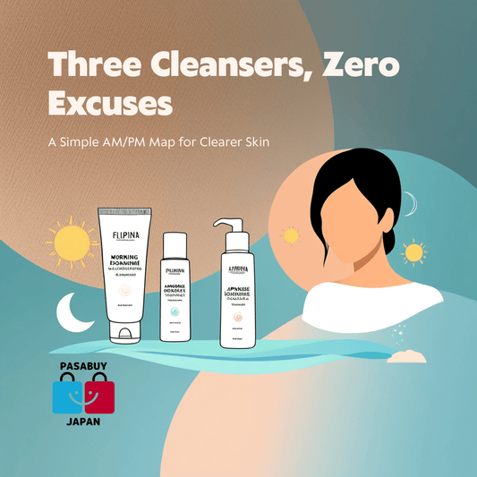 Three Cleansers, Zero Excuses: A Simple AM/PM Map for Clearer Skin