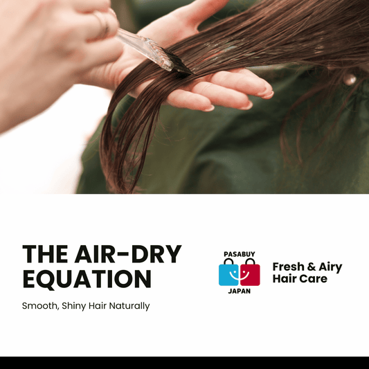 The Air-Dry Equation: How to Get Smooth, Shiny Hair Without Heat