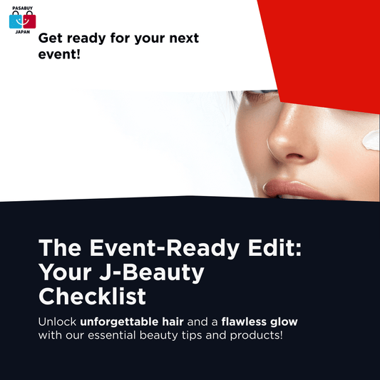 The Event-Ready Edit: Your J-Beauty Checklist for Unforgettable Hair & Flawless Glow