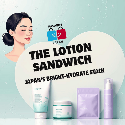 The Lotion Sandwich: Japan’s Bright‑Hydrate Stack for AC Days (Mask → Lotion → Mask)
