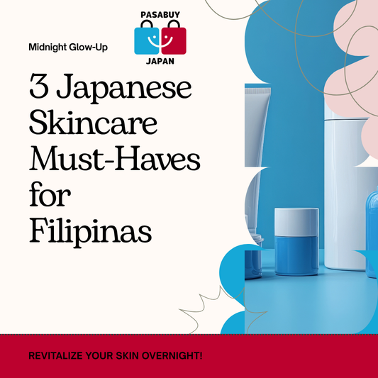 Midnight Glow-Up: 3 Japanese Skincare Must-Haves for Filipinas Burning the Midnight Oil