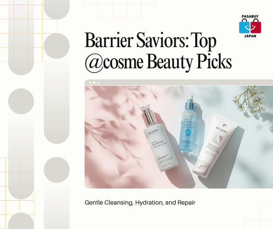 Barrier Saviors: Three @cosme Favorites for Calm Cleansing, Water‑Locking, and Overnight Repair