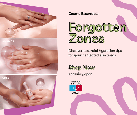 Hands, Neck, Chest: The @cosme ‘Forgotten Zones’ Hydration Stack