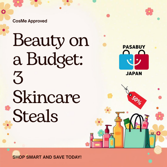 Beauty on a Budget: 3 CosMe-Approved Japanese Skincare Steals for Smart Filipinas