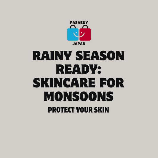 Rainy Season Ready: 3 Japanese Skincare Picks to Protect Your Skin During Philippine Monsoons