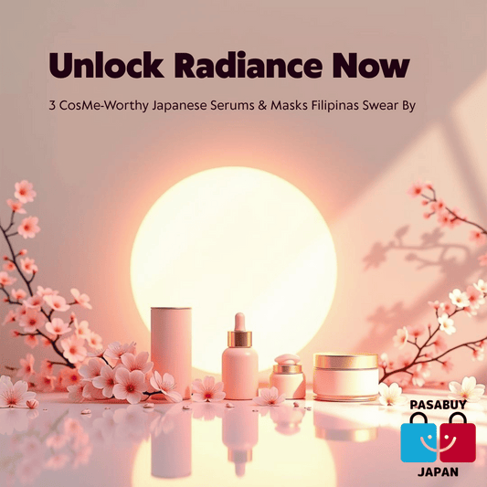 Unlock Radiance: 3 CosMe-Worthy Japanese Serums & Masks Filipinas Swear By