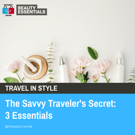 The Savvy Traveler's Secret: 3 Japanese Beauty Essentials for Flawless 'On-the-Go' Glam