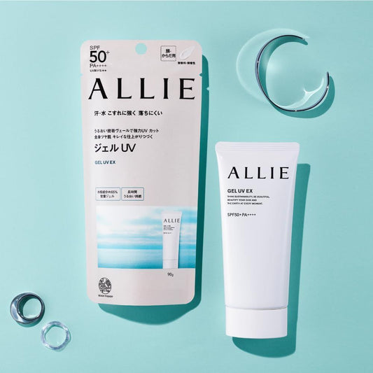 ALLIE Chrono Beauty Gel UV EX SPF50 PA++ 90g: Unrivaled Japanese Sunscreen for Modern Lifestyles