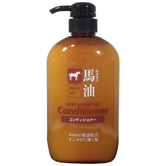 Kumano Yushi Horse Oil Conditioner 600ml: Transform Your Hair with Luxurious Care
