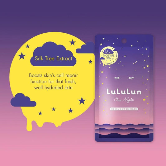 LULULUN One Night Rescue Face Mask 5 Bags: Your Instant Skin Savior