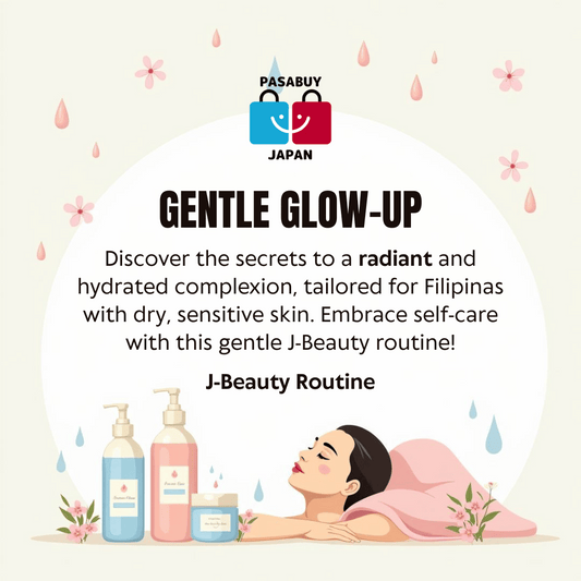 The Gentle Glow-Up: A J-Beauty Routine for Filipinas with Dry, Sensitive Skin