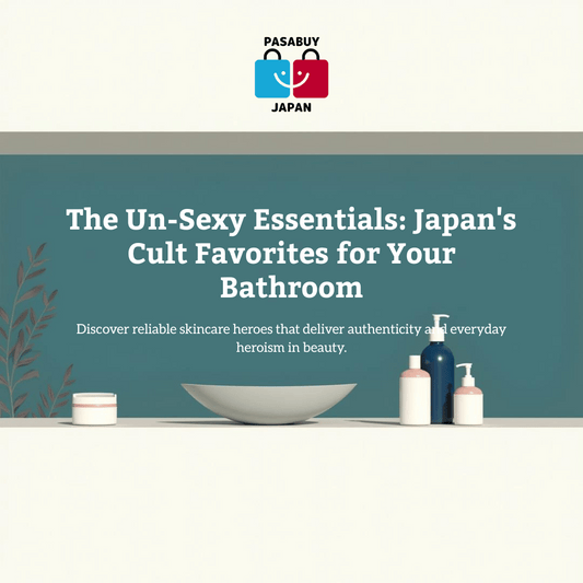 The Un-Sexy Essentials: Why Japan's Top-Ranked Cult Favorites Are the True Heroes of Your Bathroom Shelf