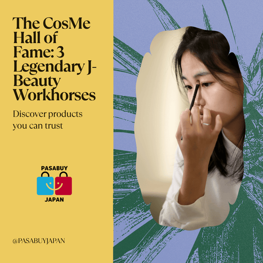 The CosMe Hall of Fame: 3 Legendary J-Beauty Workhorses You Can Trust