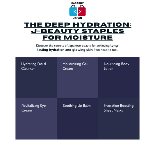 The Deep Hydration Arsenal: J-Beauty Staples for Long-Lasting Moisture, Head to Toe