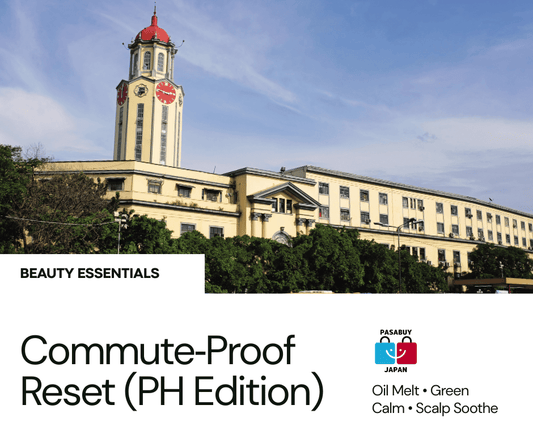 Commute‑Proof Reset (PH Edition): Oil Melt, Green Calm, Scalp Soothe—From Jeepney to Dinner