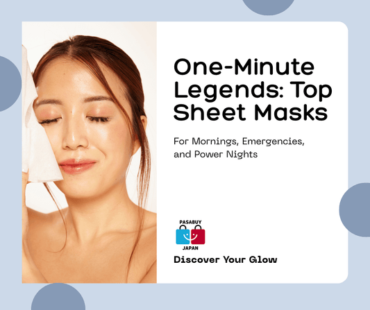 One‑Minute Legends: Japan’s Top Sheet Masks for Mornings, Emergencies, and Power Nights