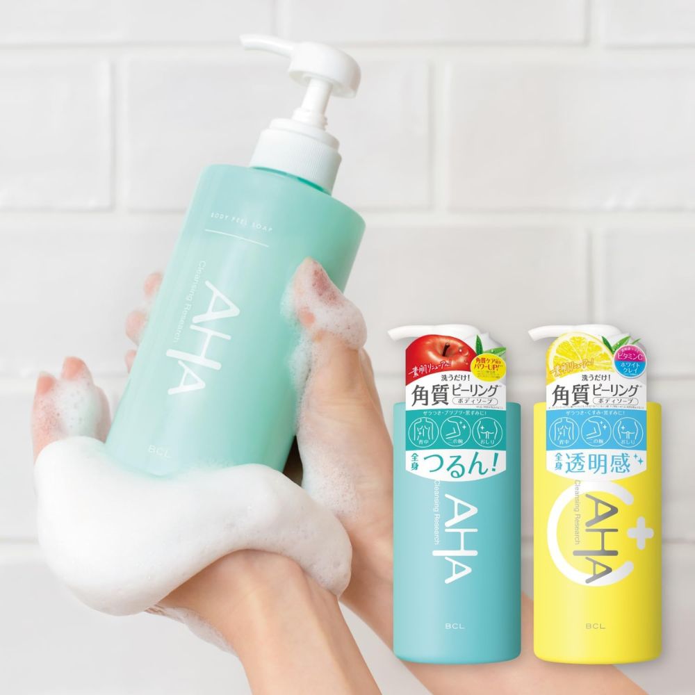 AHA Cleansing Research Body Peeling Soap 480ml