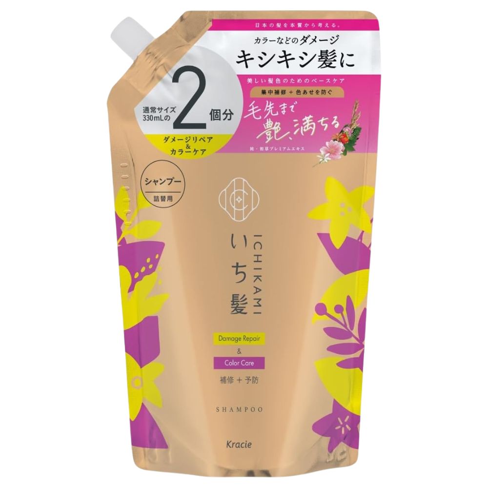 ICHIKAMI Damage Repair & Color Care Shampoo Refill 660ml