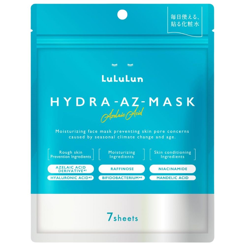LULULUN Hydra AZ Face Mask 7 Sheets