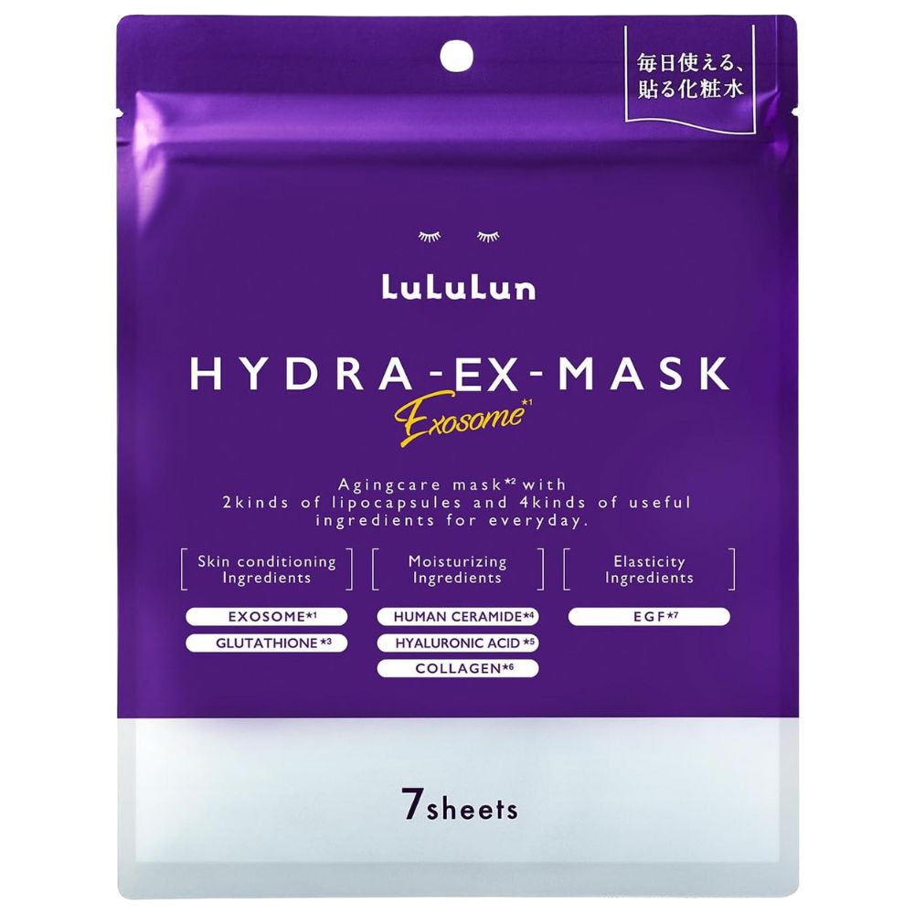 LULULUN Hydra EX Face Mask 7 Sheets