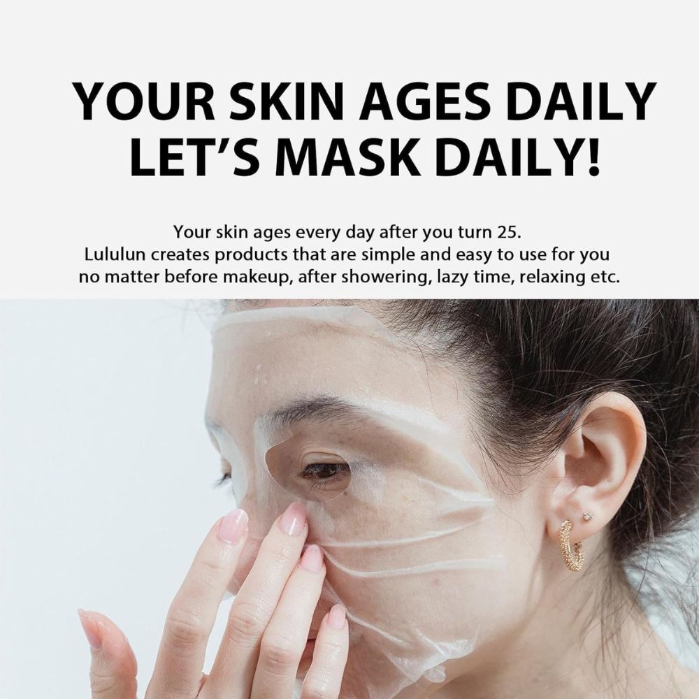 LULULUN One Night Rescue Face Mask 5 Bags