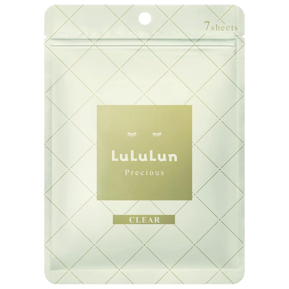 LULULUN Precious White Face Mask 7 Sheets