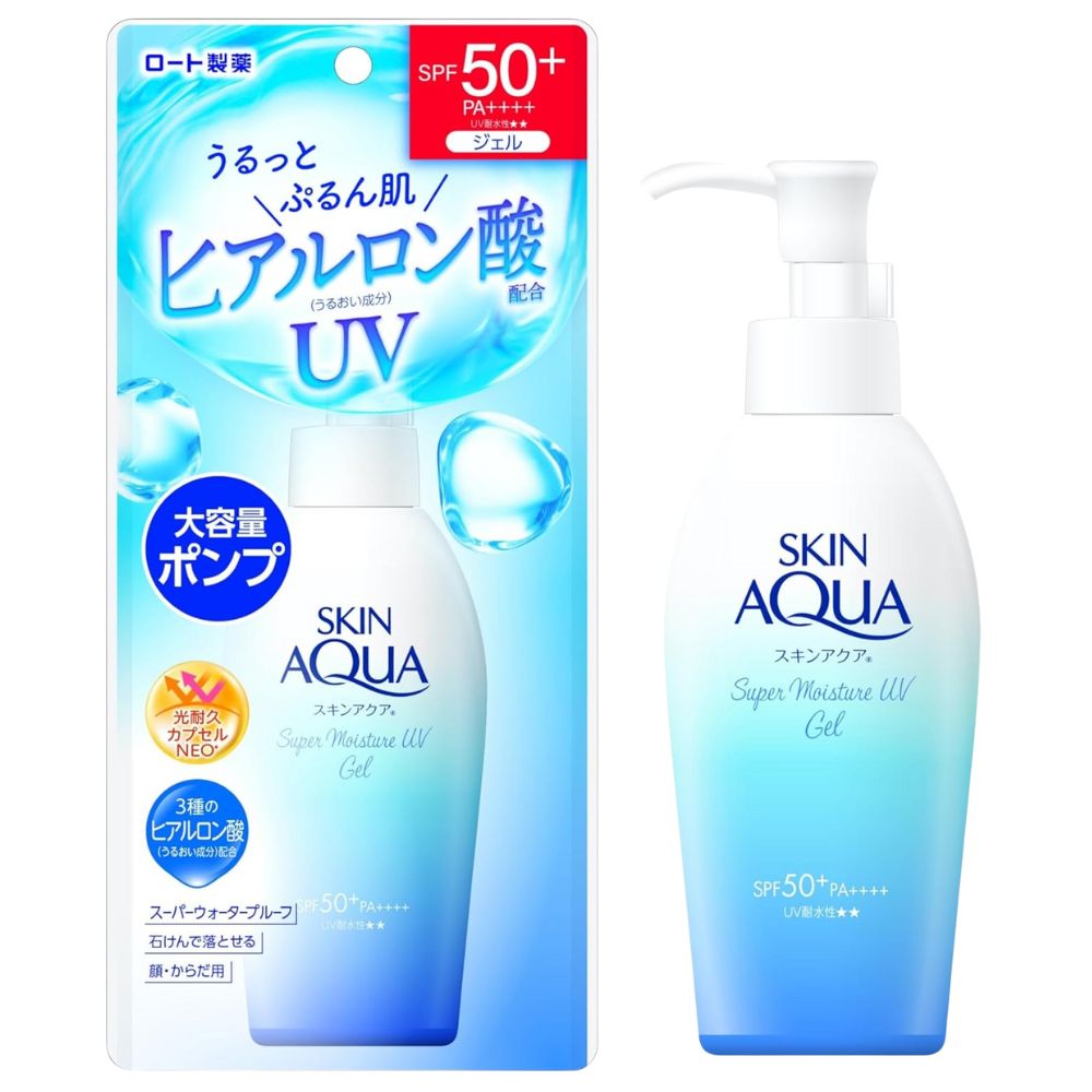 SKIN AQUA Super Moisture UV Sunscreen Gel SPF 50+, PA+ 140g